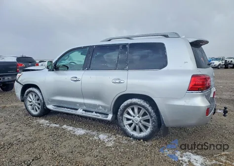 2010 Lexus Lx 570 Base из США, поврежденный, VIN JTJHY7AX0A4044152